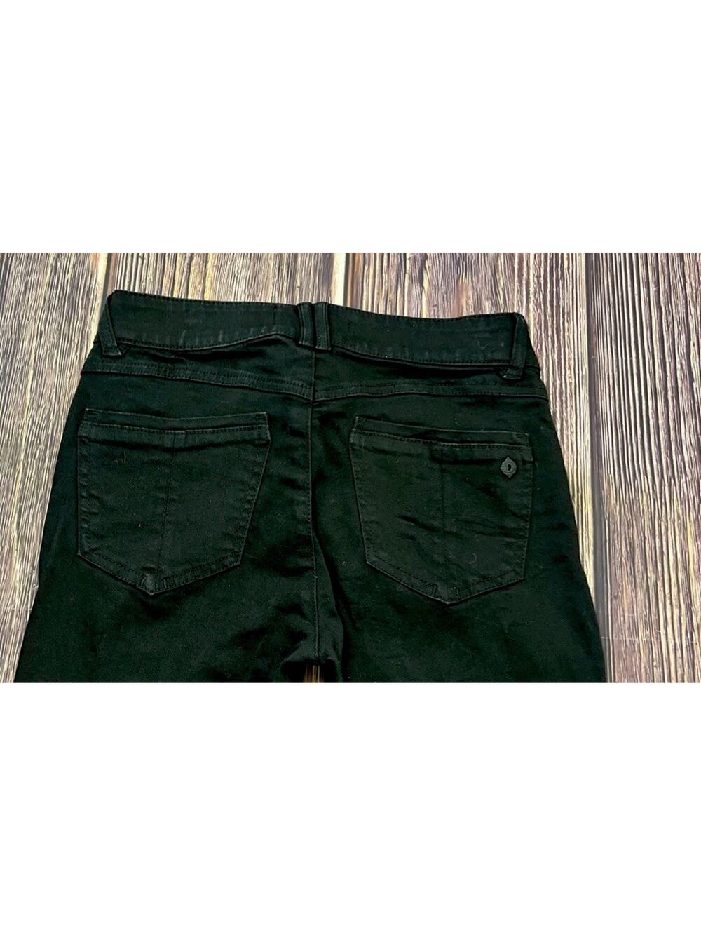 💋 Democracy Jeans Black Ab Solution Bootcut Women’s Size 2 Stretch
